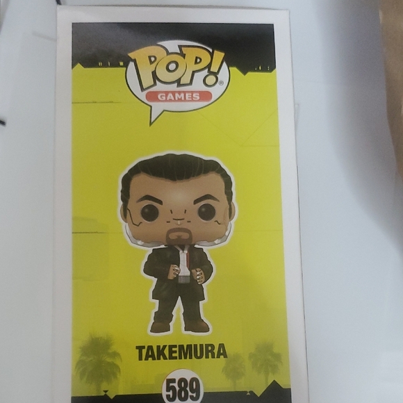 Funko Pop! Games Cyberpunk 2077 Takemura Figure - Black and White - Picture 4 of 7